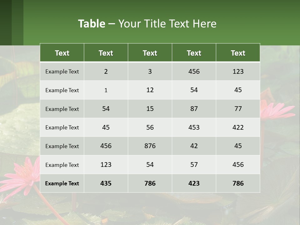 Card Hat Stamp PowerPoint Template