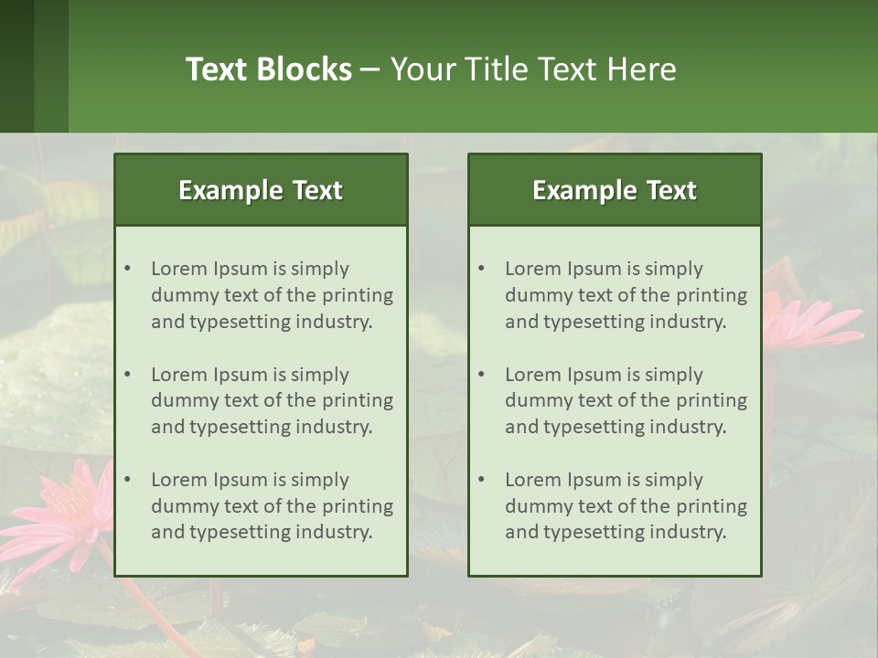 Card Hat Stamp PowerPoint Template