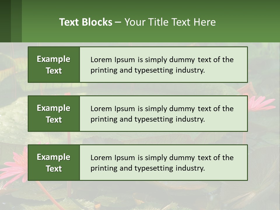 Card Hat Stamp PowerPoint Template