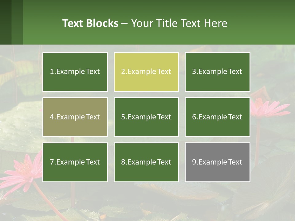 Card Hat Stamp PowerPoint Template