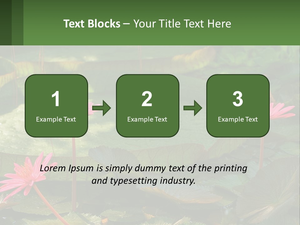 Card Hat Stamp PowerPoint Template