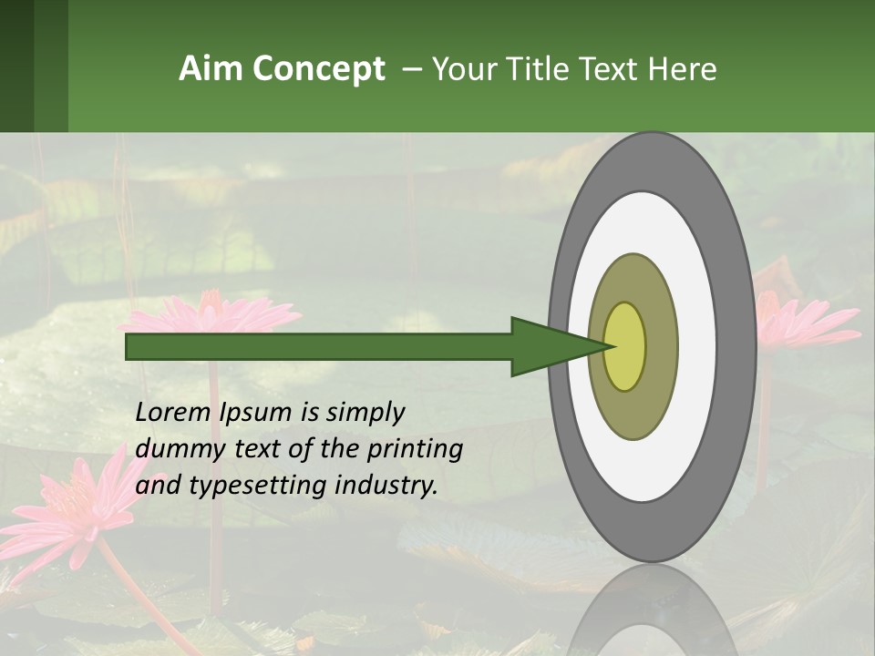 Card Hat Stamp PowerPoint Template