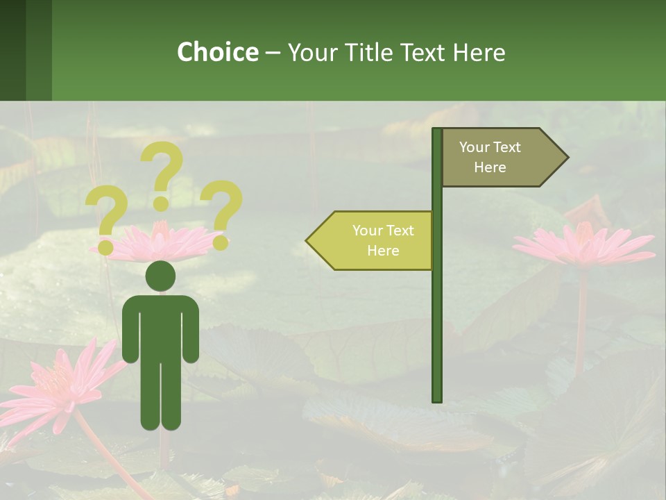 Card Hat Stamp PowerPoint Template