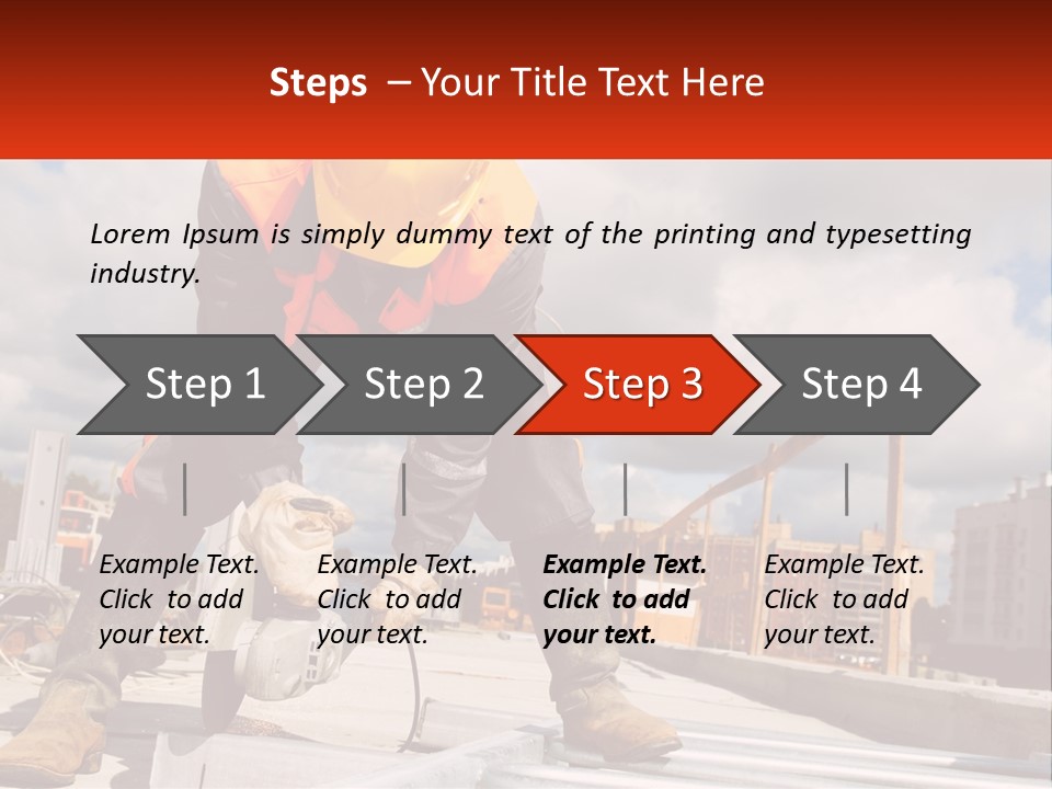 Doodle Stamp Gift PowerPoint Template