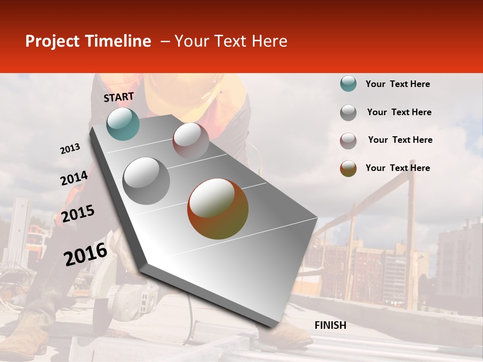 Doodle Stamp Gift PowerPoint Template