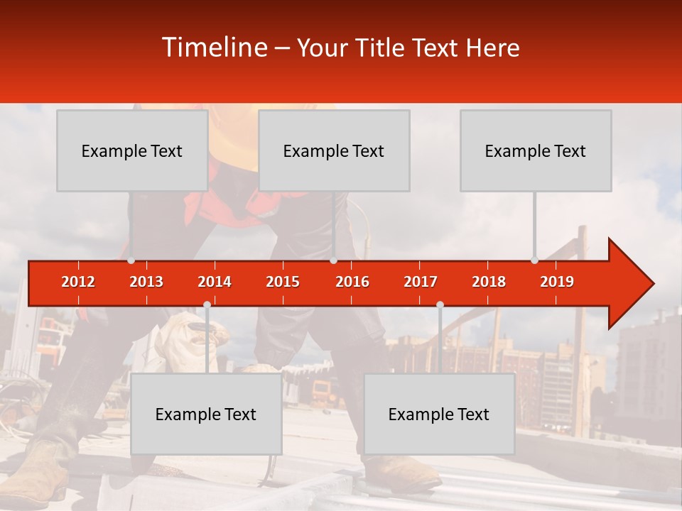 Doodle Stamp Gift PowerPoint Template