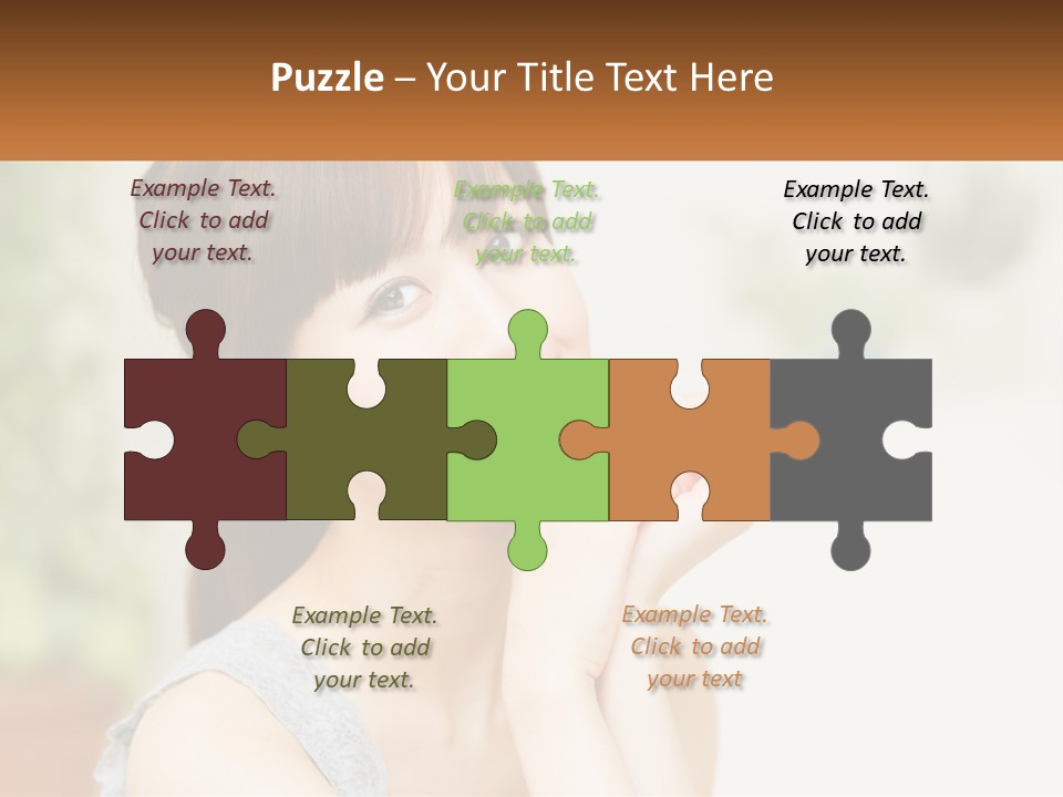 Greeting Banner Background PowerPoint Template