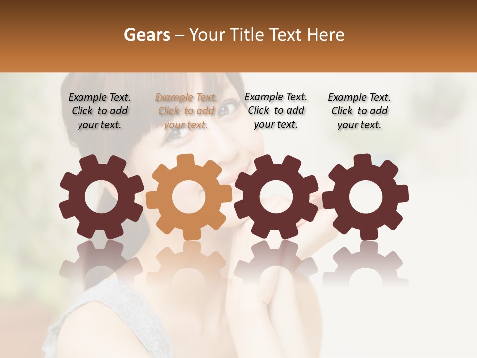 Greeting Banner Background PowerPoint Template