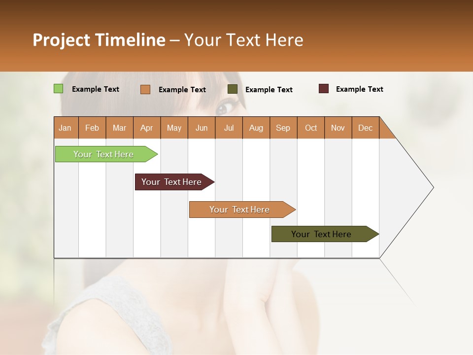 Greeting Banner Background PowerPoint Template