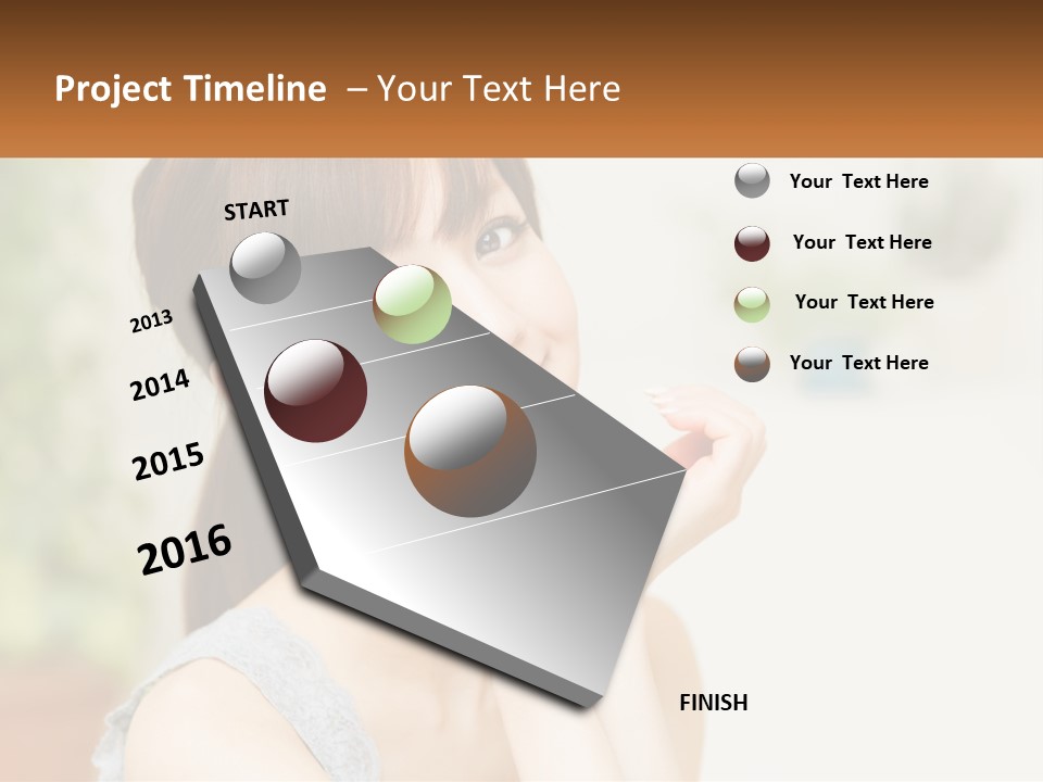 Greeting Banner Background PowerPoint Template