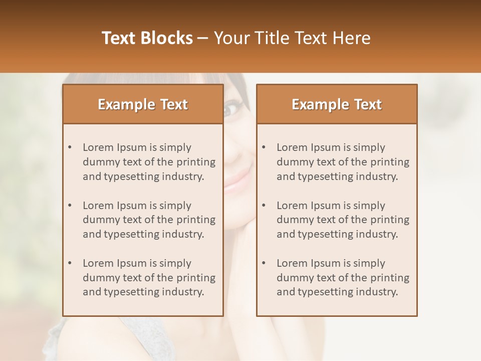 Greeting Banner Background PowerPoint Template