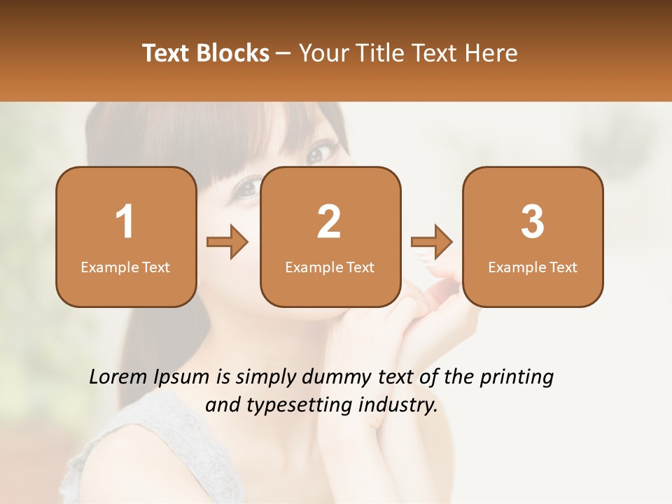 Greeting Banner Background PowerPoint Template