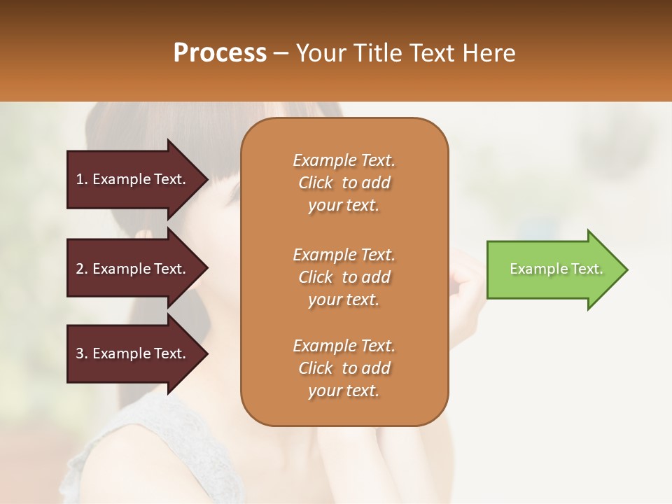Greeting Banner Background PowerPoint Template