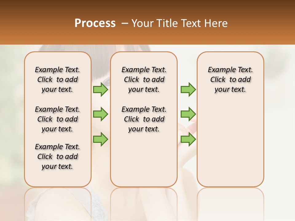 Greeting Banner Background PowerPoint Template