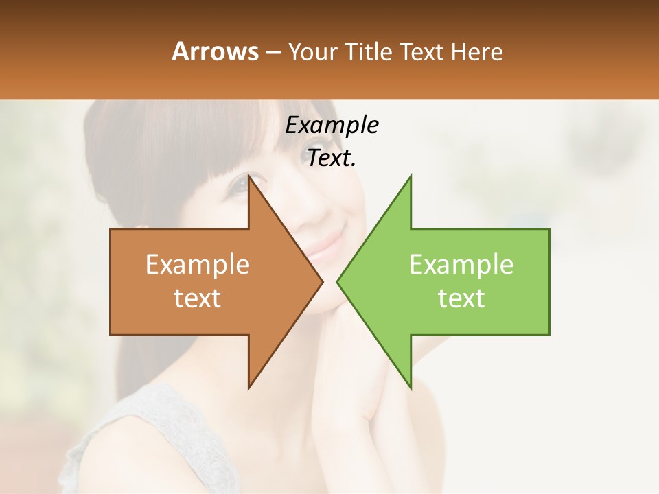 Greeting Banner Background PowerPoint Template