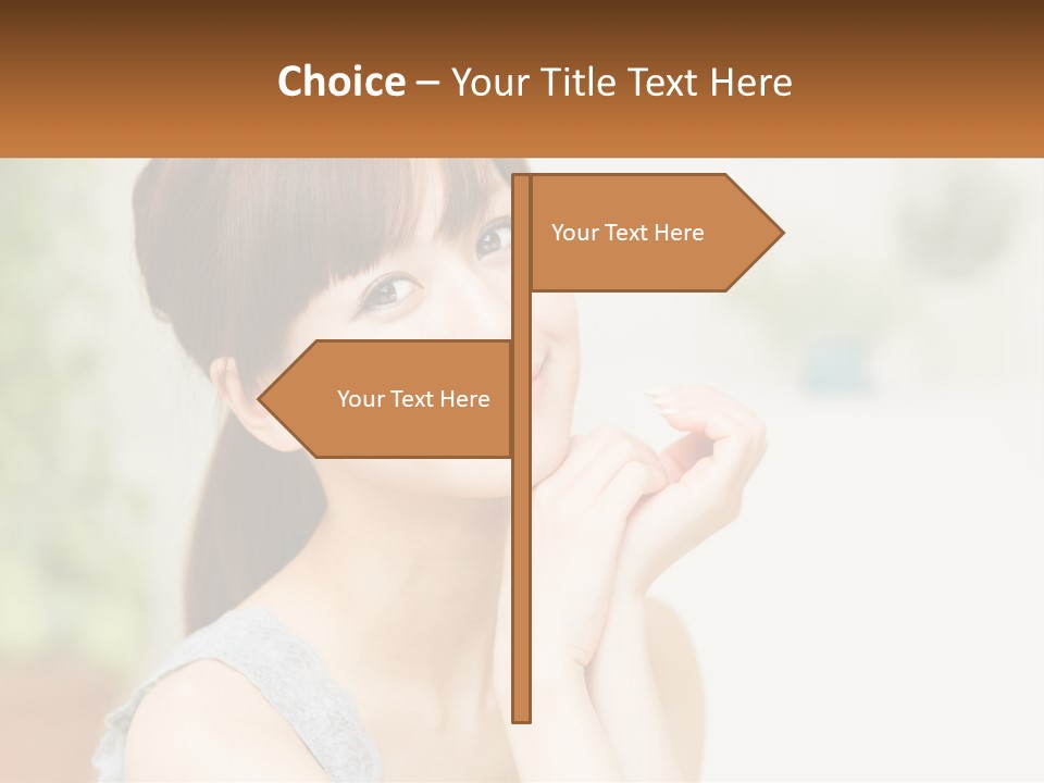 Greeting Banner Background PowerPoint Template