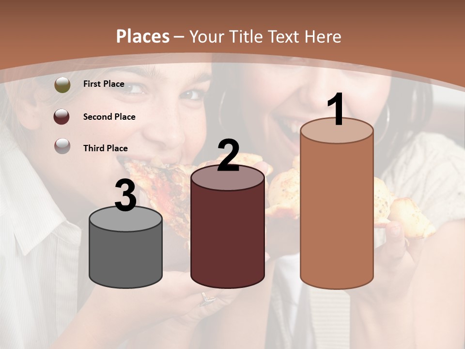 Greeting Candle Chocolate PowerPoint Template