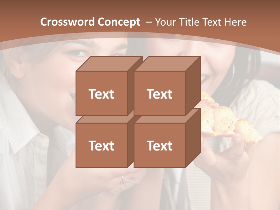 Greeting Candle Chocolate PowerPoint Template