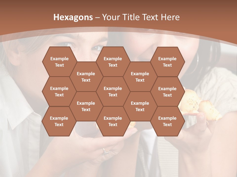 Greeting Candle Chocolate PowerPoint Template