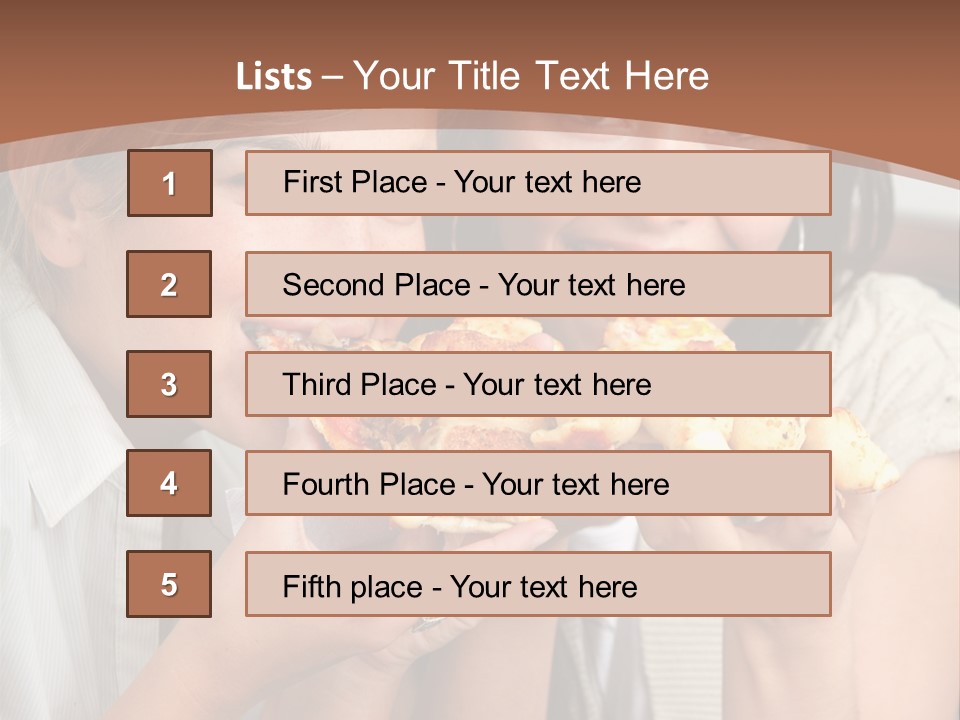 Greeting Candle Chocolate PowerPoint Template