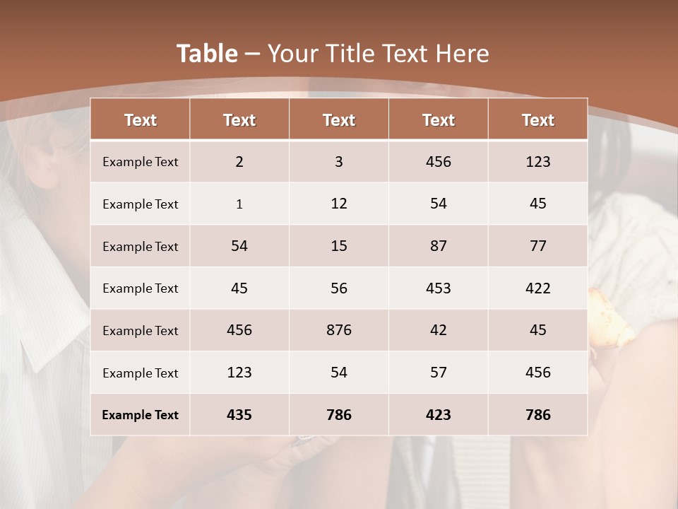 Greeting Candle Chocolate PowerPoint Template