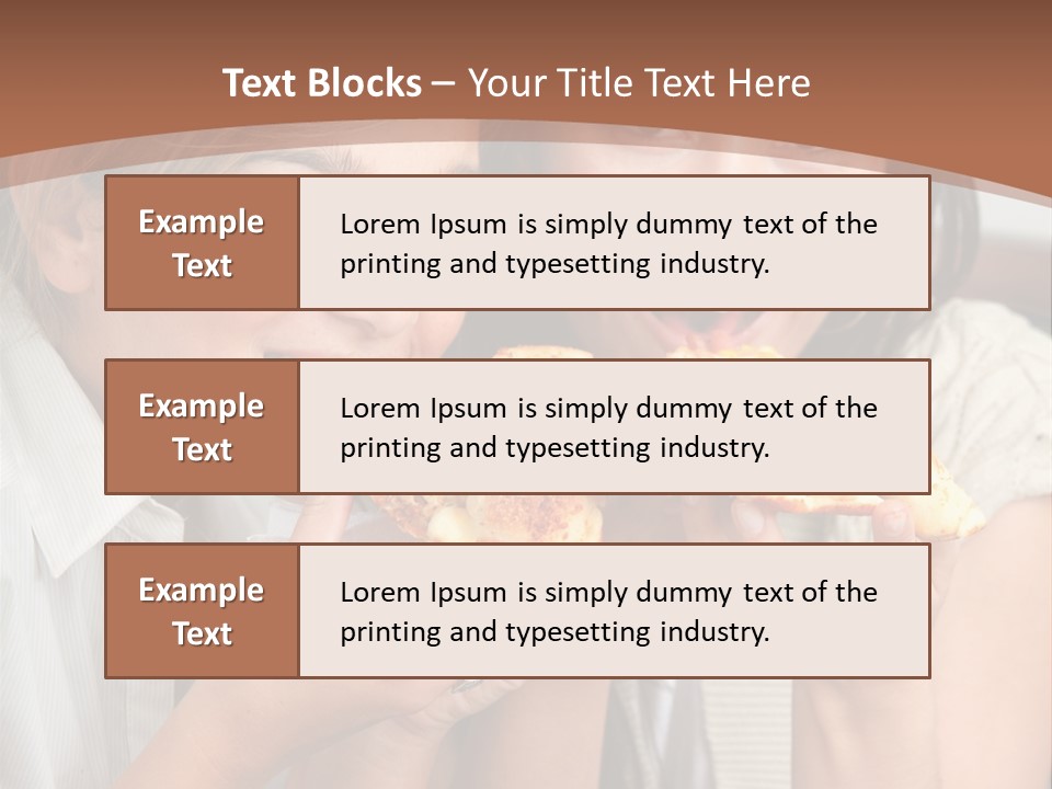 Greeting Candle Chocolate PowerPoint Template