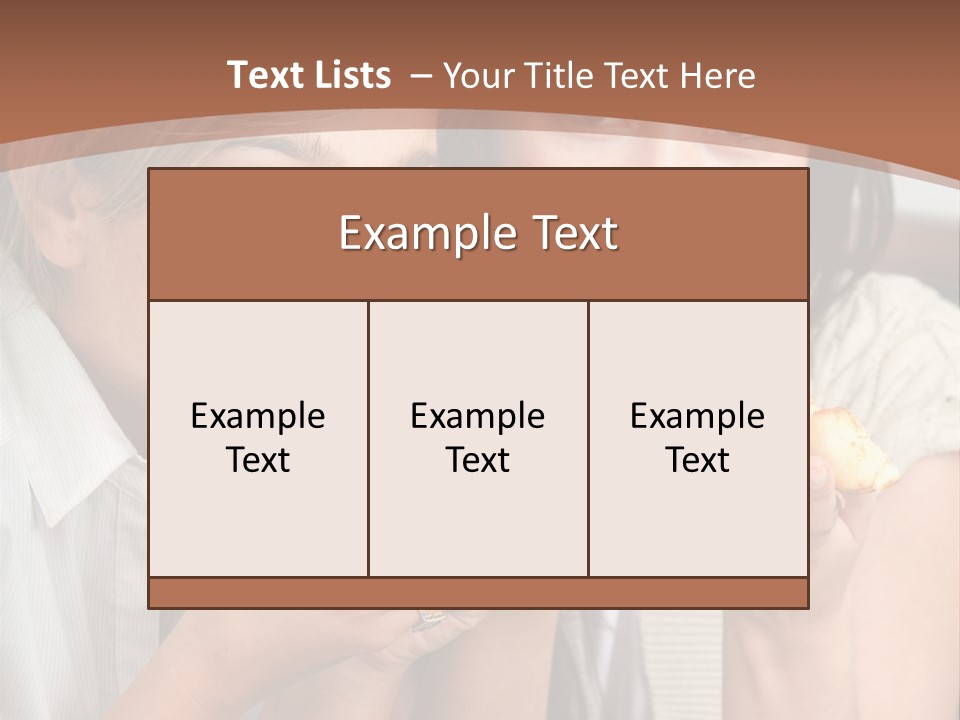 Greeting Candle Chocolate PowerPoint Template