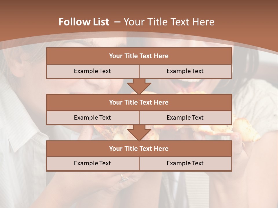 Greeting Candle Chocolate PowerPoint Template