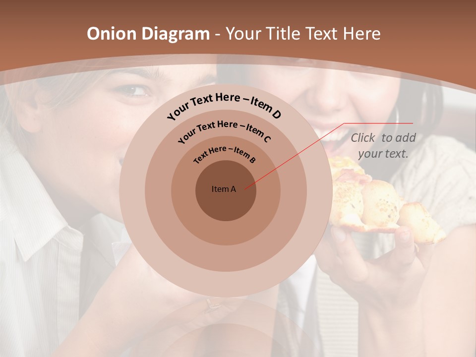 Greeting Candle Chocolate PowerPoint Template