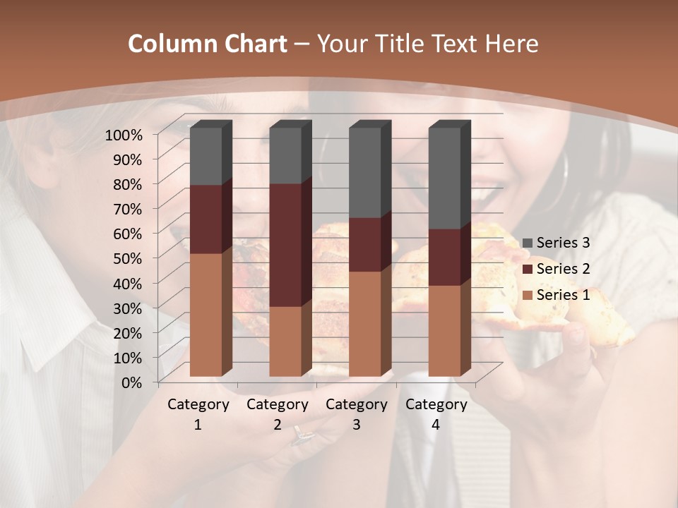 Greeting Candle Chocolate PowerPoint Template