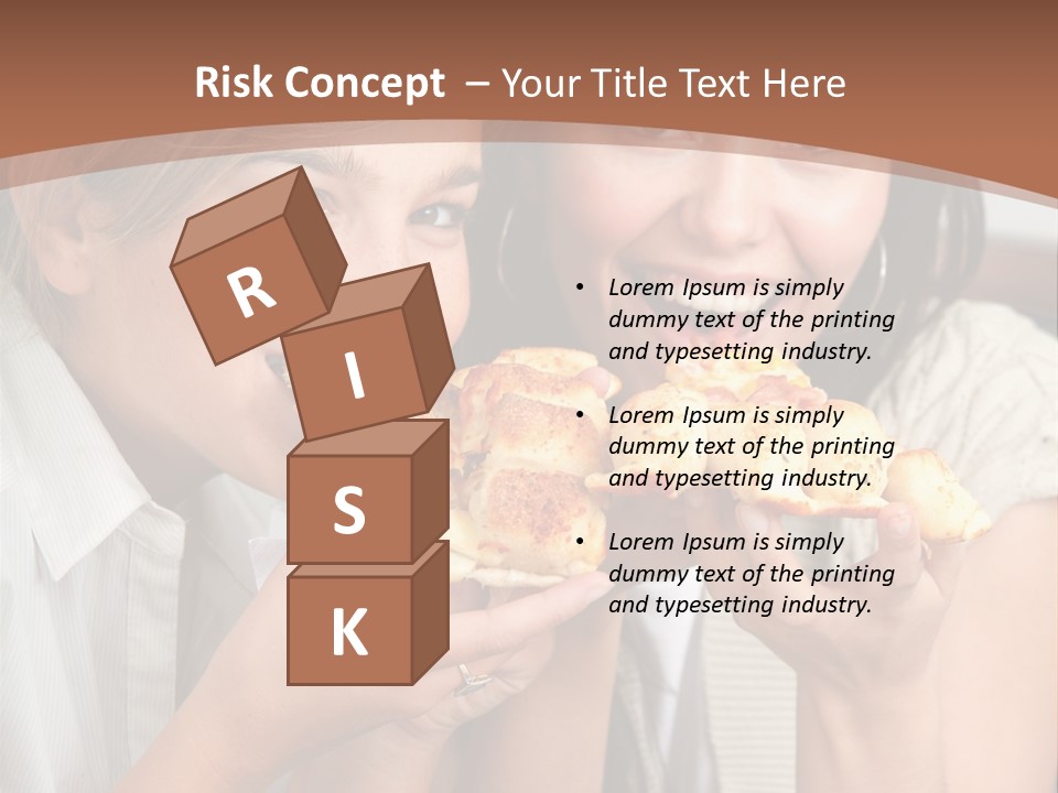 Greeting Candle Chocolate PowerPoint Template