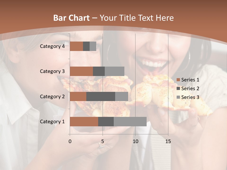 Greeting Candle Chocolate PowerPoint Template
