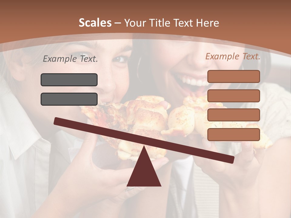 Greeting Candle Chocolate PowerPoint Template