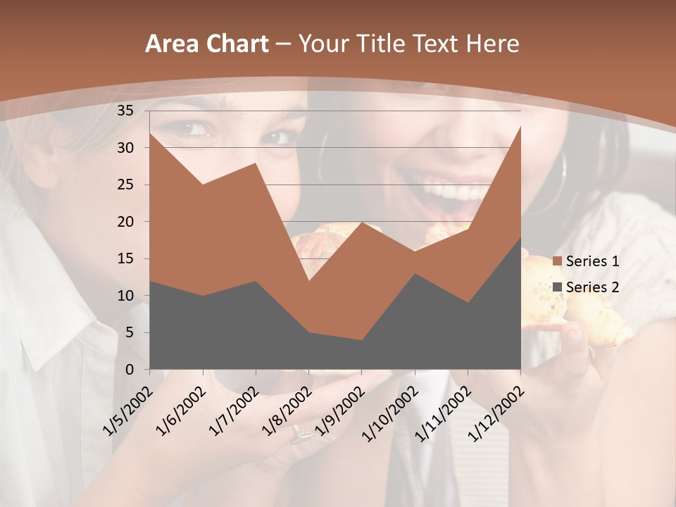 Greeting Candle Chocolate PowerPoint Template