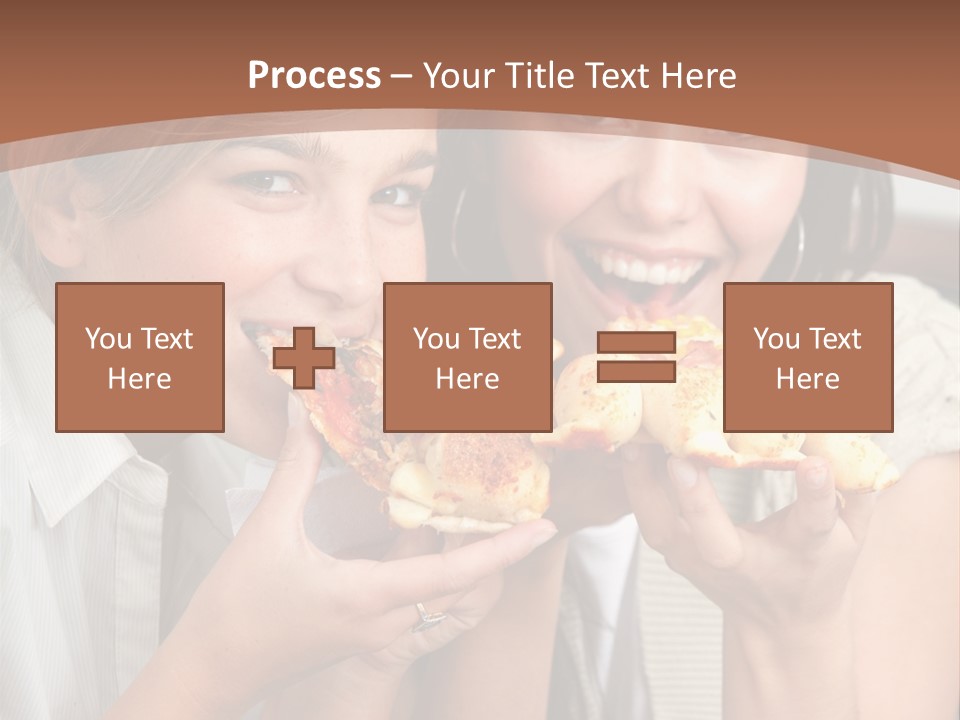 Greeting Candle Chocolate PowerPoint Template