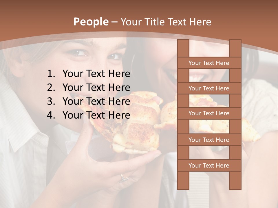 Greeting Candle Chocolate PowerPoint Template