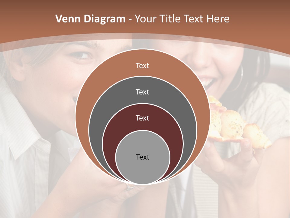 Greeting Candle Chocolate PowerPoint Template