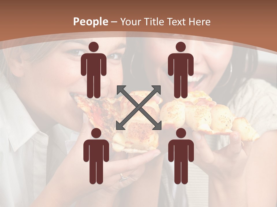 Greeting Candle Chocolate PowerPoint Template