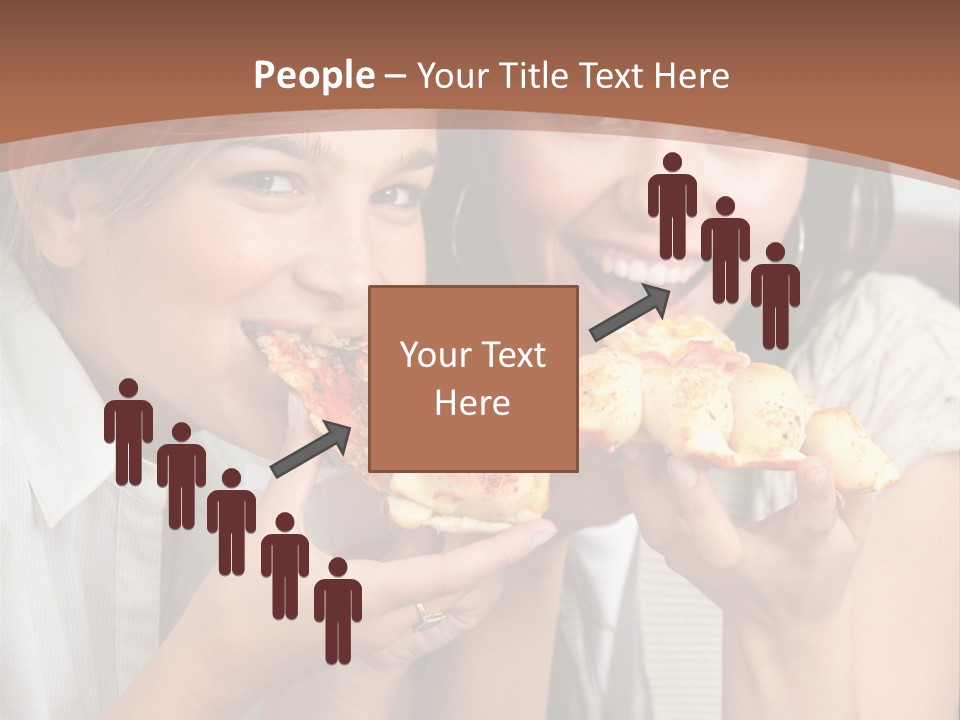 Greeting Candle Chocolate PowerPoint Template