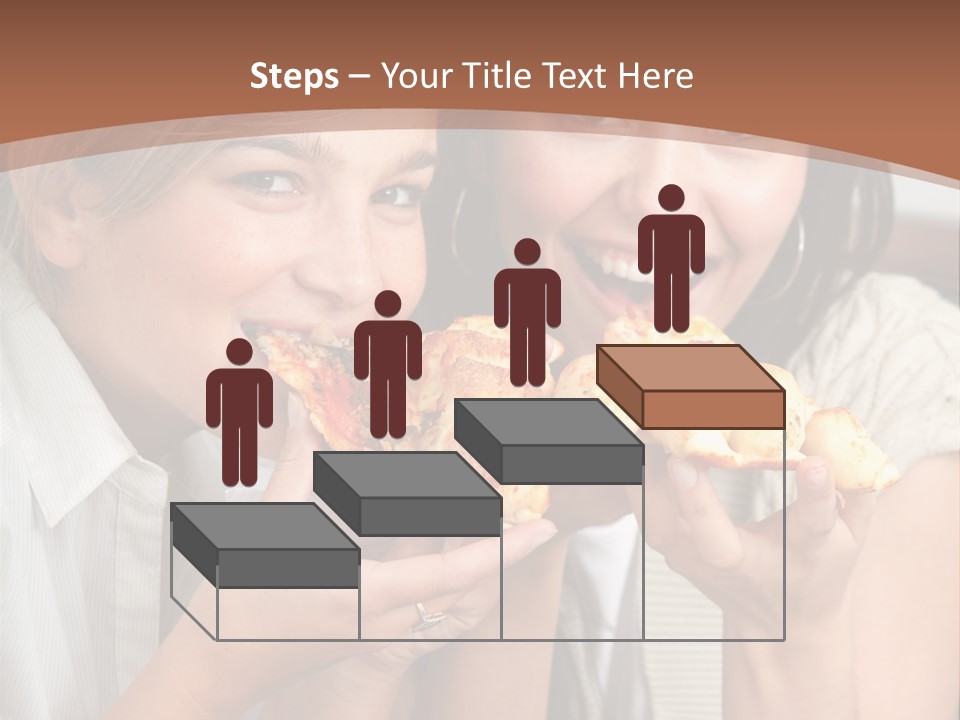 Greeting Candle Chocolate PowerPoint Template