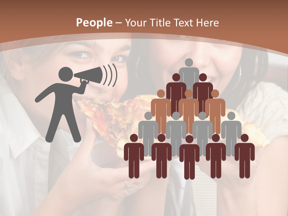 Greeting Candle Chocolate PowerPoint Template