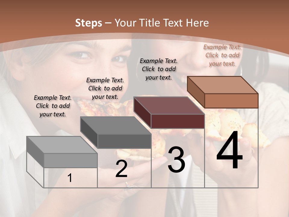 Greeting Candle Chocolate PowerPoint Template