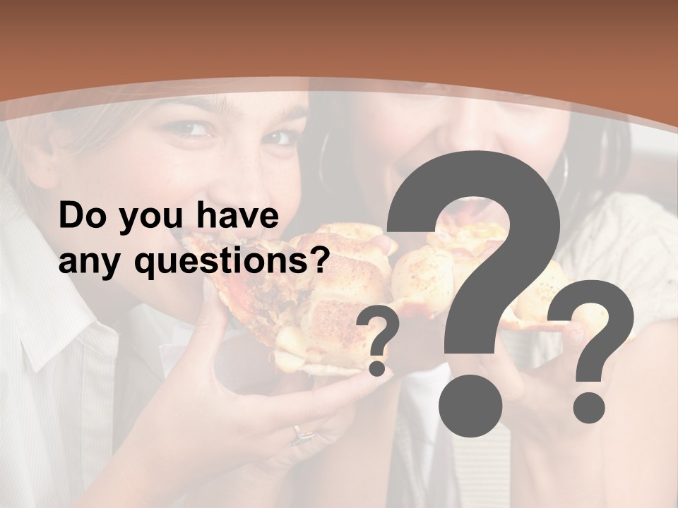 Greeting Candle Chocolate PowerPoint Template