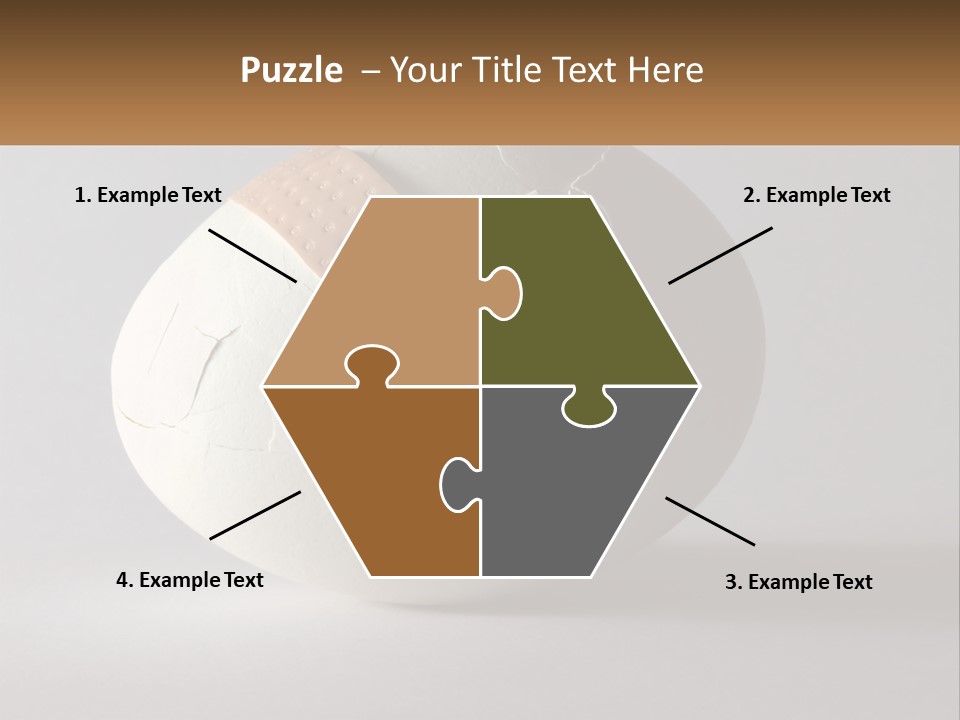 Card Decorated Pattern PowerPoint Template