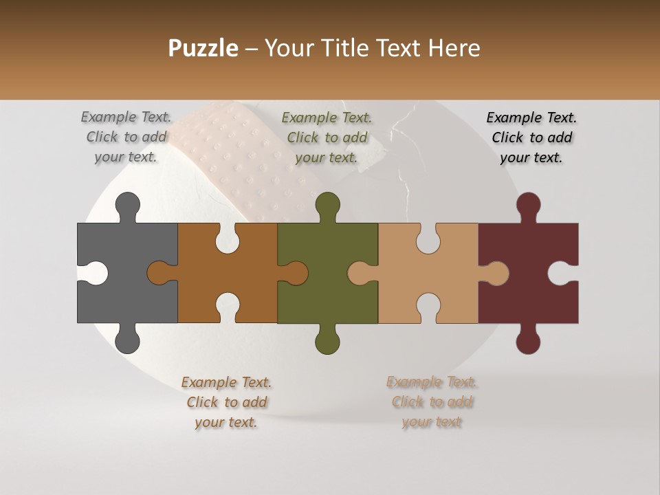 Card Decorated Pattern PowerPoint Template