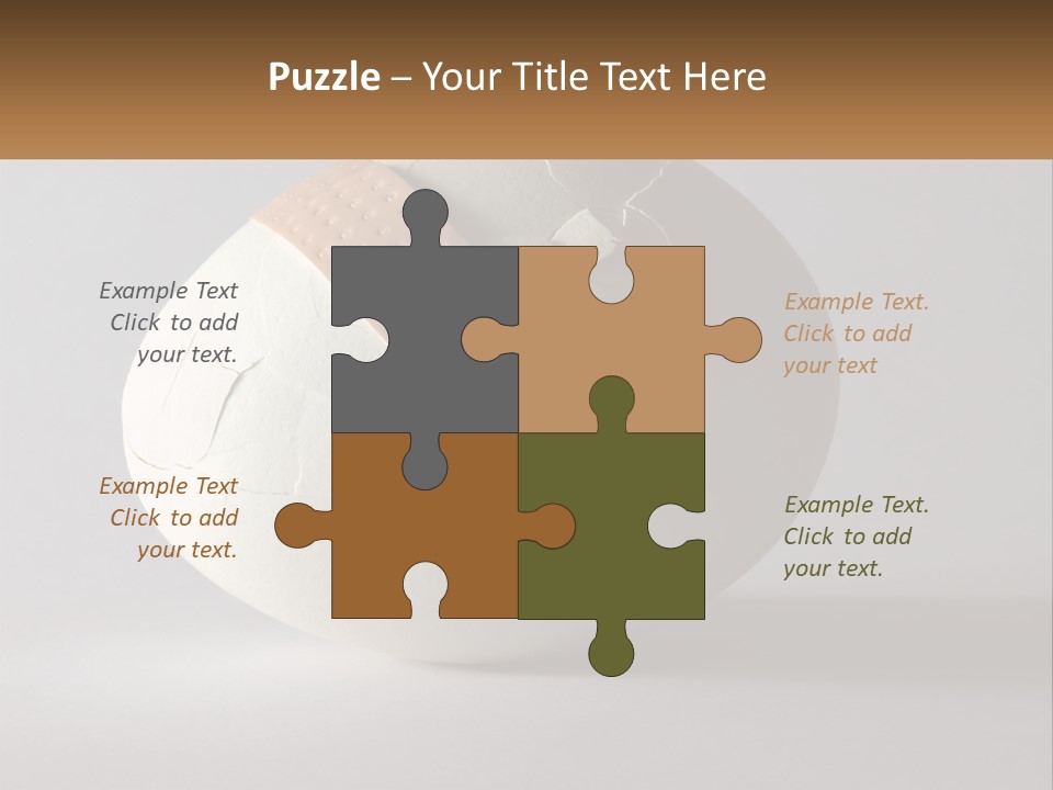 Card Decorated Pattern PowerPoint Template