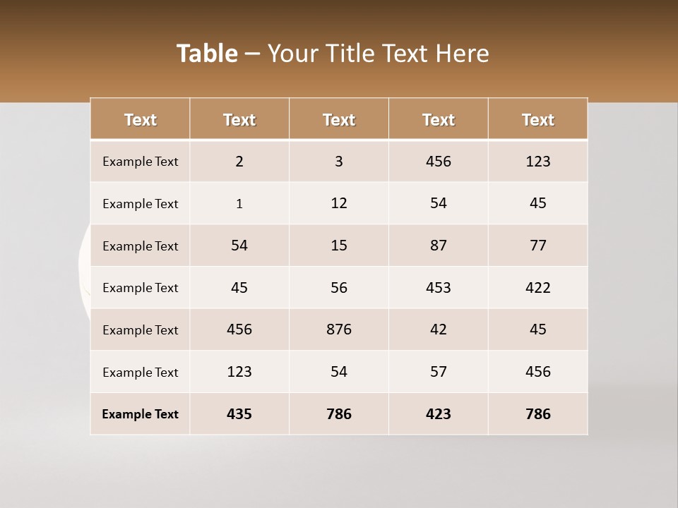 Card Decorated Pattern PowerPoint Template