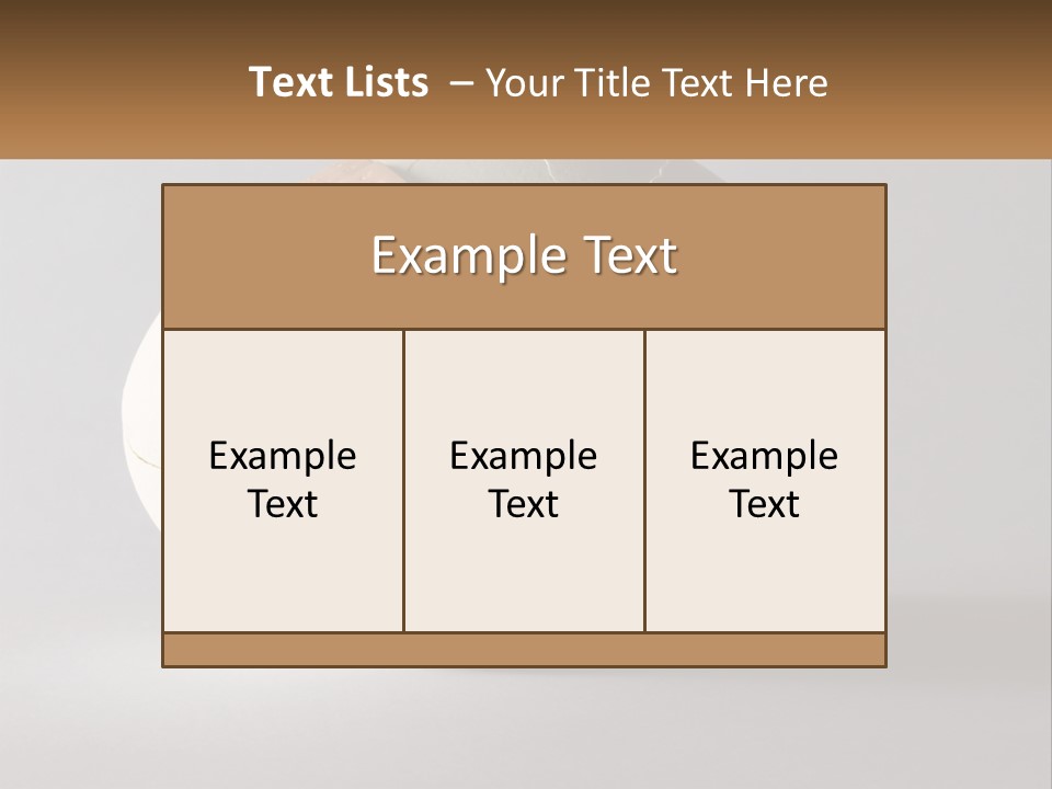 Card Decorated Pattern PowerPoint Template