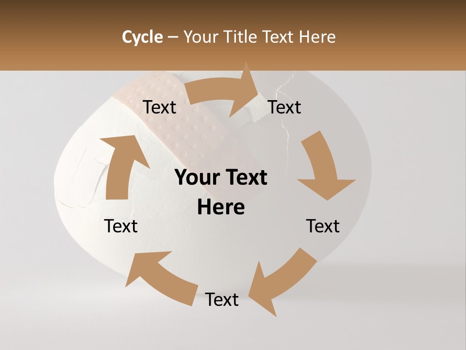 Card Decorated Pattern PowerPoint Template