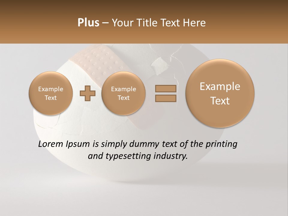 Card Decorated Pattern PowerPoint Template